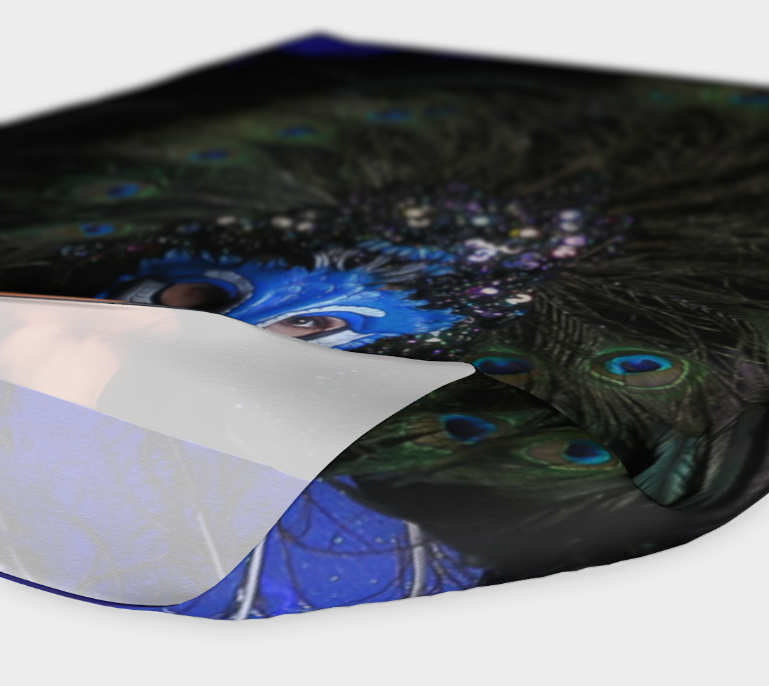 Peacock Blue Head Band