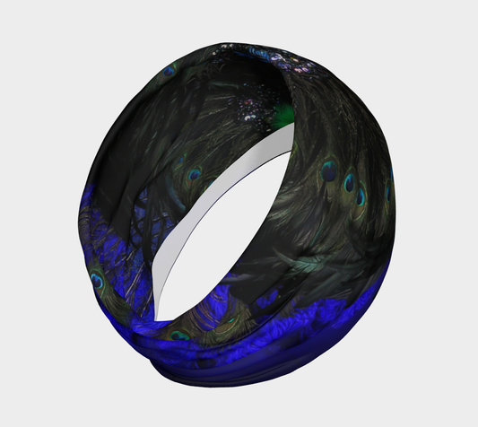 Peacock Blue Head Band