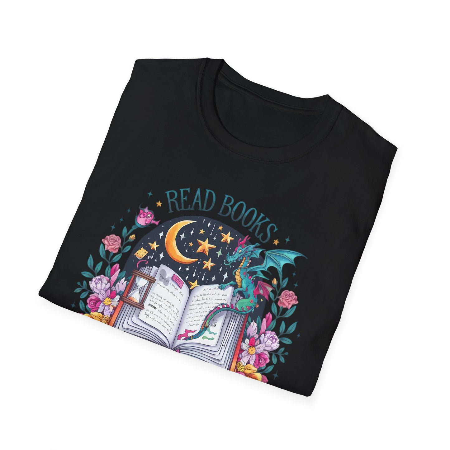 Read Books, Be Kind, Stay Weird T-Shirt — Magical Booklover Tee