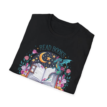 Read Books, Be Kind, Stay Weird T-Shirt — Magical Booklover Tee